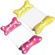 thumbnail image 1 of Hamaca Flotante, Tumbona con Colchón para Piscina, Hamaca Flotante Portátil y Cómoda, Piscina Inflable 2 Piezas Rosa Roja y Amarilla Rojo Verde, 1 of 4