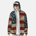 thumbnail image 2 of Easygdp American Flag1 Lightweight Long Sleeve Sun Shirt Sports long-Sleeved Sun Protective Clothing, Quick Drying Breathable-Large, 2 of 7