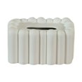 thumbnail image 1 of Porta pañuelos decorativo para el hogar, escritorio, moderno, rectangular, para coche, hogar, tocador. blanco, 1 of 9
