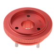 thumbnail image 2 of Rueda volante RC Parts Piezas de repuesto de aleación de 3 pines volante para HSP 1/8 RC Gas-powered Car Red rojo Magideal Rueda volante RC Parts, 2 of 6