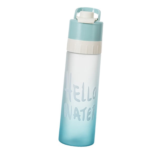 Botella De Agua De Nebulización, Botella Deportiva Portátil 2 En 1 Con Nebulización Para Hacer Ejercicio