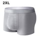 thumbnail image 4 of Guardurnaity Poliéster Pantalones delgados con ajuste magnético de larga duración Transpirable y cómodo debajo de la ropa Sexy Ropa interior Gris claro XL, 4 of 6