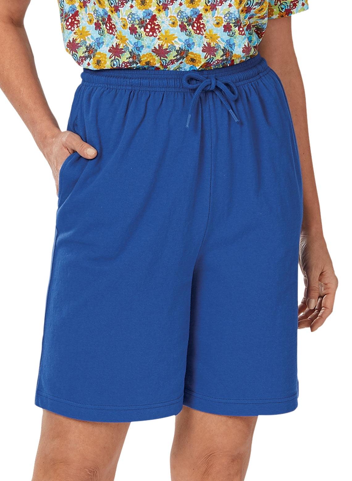 Knit Shorts Women's Essential Cotton Shorts Available in Missy and