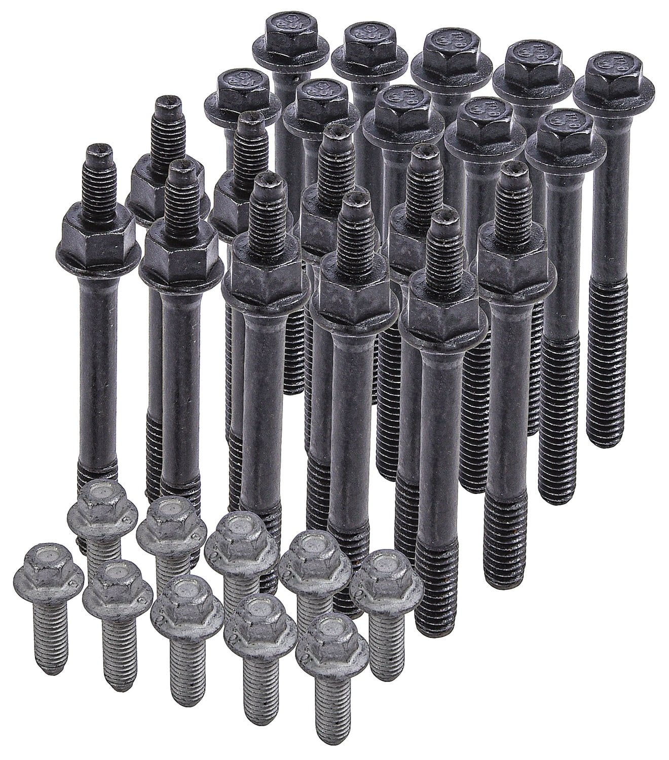 JEGS 83482 Main Bearing Cap Bolt Kit for Chevy Small Block LSbased