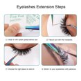 thumbnail image 4 of Amdohai Ensemble de 3 Pcs d'Extension de Cils Tweezers en Acier Inoxydable Tweezers Extension de Cils Tweezers avec Étui de Rangement Outils de Maquillage des Yeux, 4 of 7