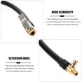 thumbnail image 7 of IBASETOY Auto Tire Inflator Hose Black Rubber Extension Tube for Car Bike Motorcycle, 7 of 7