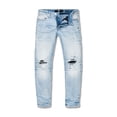 thumbnail image 1 of Jordan Craig Blow Out Relax Fit Men's Denim Jean Pants Ice Blue jc3478-ib (Size 34/34), 1 of 2