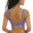 thumbnail image 2 of Freya Jewel Cove High Apex Underwire Bikini Top with J Hook (7230),30E,Azure, 2 of 5