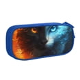 thumbnail image 2 of Xecao Red And Blue Fire Cat print Fanny Pack Belt Bag for Women and Men, Fashionable Waterproof Waist Pack with Adjustable Strap for Traveling, Hiking, Jogging, Cycling, 2 of 5