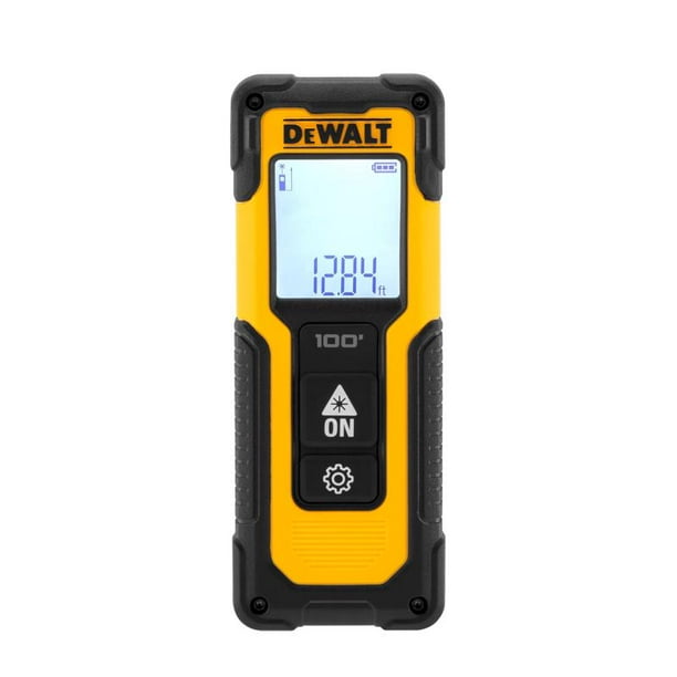 Medidor de distancia láser DeWalt DWHT77100 30 m negro/amarillo