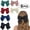 6pcs Short Bow, variant on Women's Classic Satin Bow Hair Clips 6-Pack, Metal Barrettes for All Hair Types