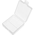 thumbnail image 1 of HUGFEGWE 2 x 9V Battery Storage Case Holder Organizer Box Transparent U2536-18843, 1 of 4