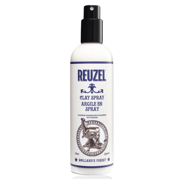 Reuzel arcilla en spray para el cabello masculino - Sin fragancia - Controla el frizz - Brinda textura y definición - Look seco, aspero, vívido - De fijación maleable