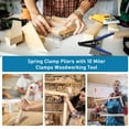 thumbnail image 7 of Carevas Spring Clamp Pliers with 10 Miter Clamps Woodworking Tool Miter Pliers and Clips for Frames Moldings Wooden Composite Miter Corners, 7 of 7
