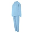 thumbnail image 5 of vigerkar Two Piece Sets for Women Fall Outfits Sweatsuit Sweat Sets Casual Matching Set Travel Tracksuit (Sky Blue, 3XL), 5 of 7