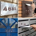 thumbnail image 3 of Bangcool House Number Waterproof Self-Adhesive 10PCS Door Number Address Number Sticker, 3 of 10
