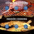 thumbnail image 2 of Wireless Digital Food Thermometer,Smart Bluetooth Meat Thermometer with App,656 Ft Range,Grill Thermometer For Outside,Single Probe, 2 of 8