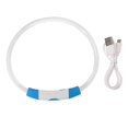 thumbnail image 1 of LED Dog Collar Rechargeable USB Flash Dog Necklace Glow Collar with Strong Light Transmission for Dogs Night Safety Blue, 1 of 5