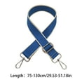 thumbnail image 3 of Purse Strap Silver Hardware Wide Bag Straps Replacement Crossbody Adjustable Shoulder Strap For Purses Canvas Tote Sports Bag, 3 of 4
