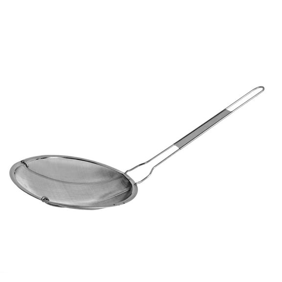 Excellante 8.75" round fine skimmer, stainless steel, comes in each