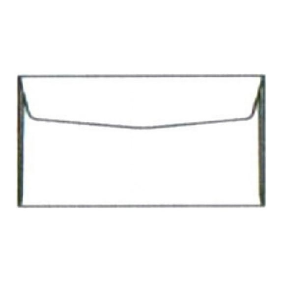 No. 8-5/8 Side Seam Regular White Envelopes, 3-5/8" x 8-5/8", Western Sulphite® 24-lb White Wove with Vellum Finish, SFI Certified - Box of 500 Envelopes