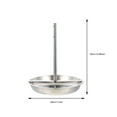 thumbnail image 5 of KAKOWELY Chicken Roaster Rack Vertical Roaster Rack Grilled Chicken Rack Tray Chicken Roasting Tray Roasting Pan,12.6X"X11.02"X10.24", 5 of 5
