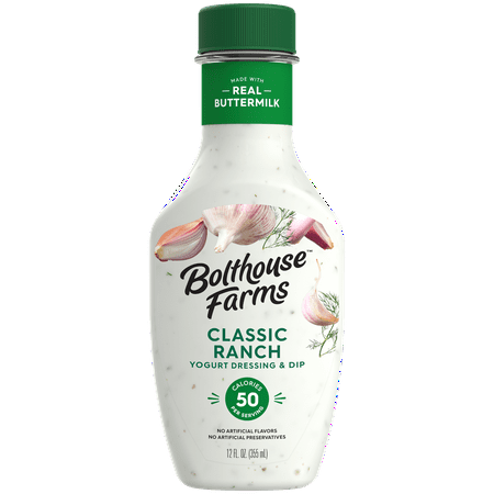 Bolthouse Farms Dressing, Classic Ranch Yogurt Dressing, 12 fl. oz.