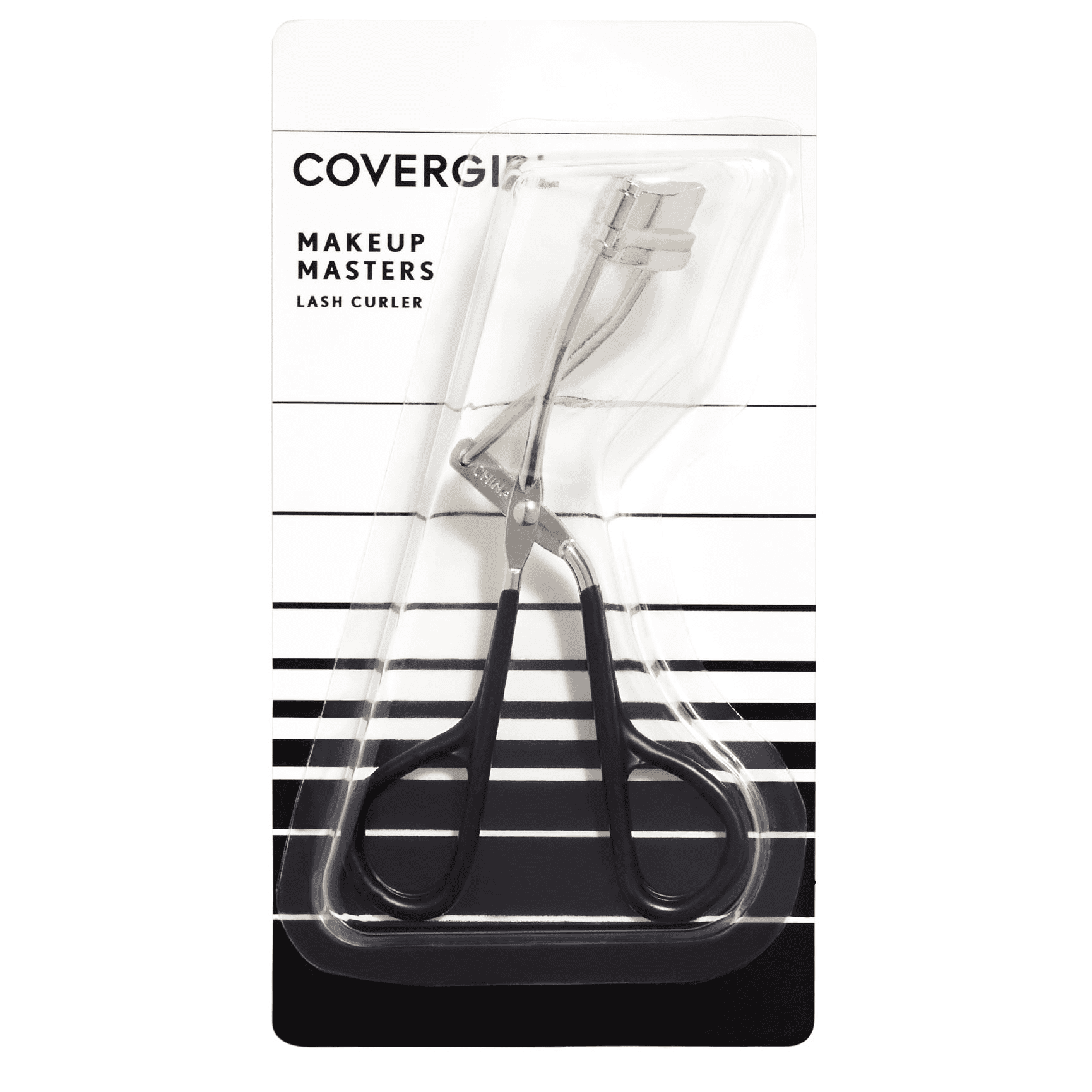 COVERGIRL Makeup Masters Eyelash Curler, Easy to Use, High Drama Lashes, 1 Count, Gentle and Easy Way to Curl Lashes, High Impact Lashes, Eye-Opening Effects