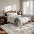 thumbnail image 2 of SIXHOME 9'x12' Area Rugs for Living Room Marble Swirl Abstract Rug Ultra Soft Washable Rugs for Bedroom Anti Slip Durable Carpet Home Decor for Dining Room Gray, 2 of 7