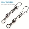 thumbnail image 5 of 10/30/50 piezas de clips de bloqueo rápido para pesca, hebilla giratoria para anzuelo, todo para accesorios de pesca, artículos deportivos y de entretenimiento, herramientas, 5 of 5