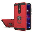 thumbnail image 3 of For Samsung Galaxy S20 FE /Fan Edition 5G Hybrid Ring Stand [360° Rotatable Ring Holder Magnetic Kickstand] Armor TPU Phone Case Cover by Xpression - Red, 3 of 9