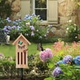 thumbnail image 5 of Wooden Butterfly House for Gardens. Provides Haven for to Rest, from Predators and Harsh Weather Conditions. Attractive, 5 of 8