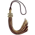 thumbnail image 6 of Endea Graduation Maroon/Antique Gold Mixed Color Graduation Tassel with Gold Date Drop, 6 of 10