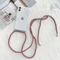 thumbnail image 1 of Transparent Soft TPU Phone Case For iphone 13 12 Mini 6 7 8 Plus X XS 11 Pro MAX XR SE With Lanyard Neck Strap Rope Cord Case, 1 of 5