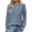 Blue, variant on Womens Tops Dressy Casual Long Sleeve Shirts Fashion Blouses Lightweight Fall Sweaters