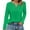 Green_06#721C, variant on Womens Long Sleeve Tops Fall V Neck Oversized Graphic Tshirts for Women Henley Button Down Womens Button Down Blouse