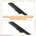 thumbnail image 3 of Unique Bargains Eyebrow Razor for Women Eyebrow Trimmer Tool for Hair Remover 1 Set Black Stainless Steel, 3 of 7