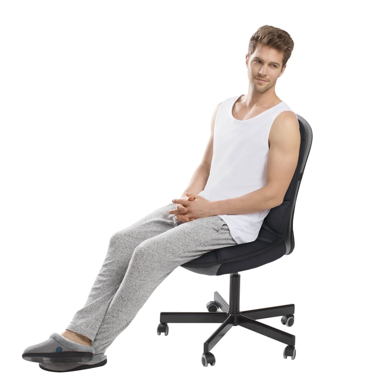 Health Touch Massage Seat Topper with Heat, Vibration Massager, Back, Lumbar and Thigh Relaxation - Walmart.com Health Touch Massage Seat Topper with Heat, Vibration Massager, Back, Lumbar and Thigh Relaxation - Walmart.com