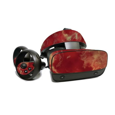 MightySkins OCRIFS-Crimson Marble Skin for Oculus Rift S - Crimson Marble