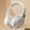 White, variant on Viflosae Bluetooth Headphones Gaming Headphones Head Mounted Wired and Wireless Double Mode Foldable Soft Headband Low Latency High Battery 5.4 Sports Gaming Bluetooth Headphones Earphones