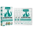 thumbnail image 1 of Pet Gloves For Cats And Dogs Bathing Grooming Easy To Use Drying Wipes Kit For Ideal For Quick Clean Up 6PCS, 1 of 7