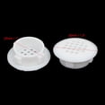 thumbnail image 2 of Uxcell Cubierta de ventilación de malla cuadrada de plástico de 30 mm para zapatos y muebles, color blanco, 10 piezas, 2 of 3
