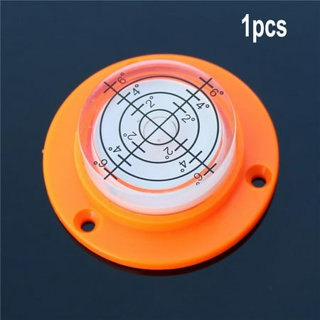 

50 x 12mm Spirit Level Bubble Black Angle Clear Mini Round Leveller Bullseye