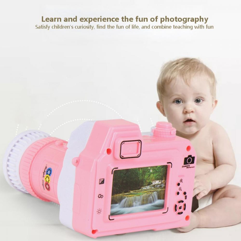 Kid’Camera Toy Set Children’s Pretend Play Prop with Images in Viewfinder Birthday Party