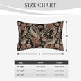 thumbnail image 4 of Logiee Paisley6 Print Pillow Case,Throw Pillow Covers, Double Sided Plush Cushion Cover for Couch Sofa Bed, Only Pillowcase-16"x24", 4 of 6