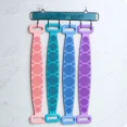 thumbnail image 3 of Body Sponge Silicone Brcomhes Bath Towels Scrubber Rubbing Back Peeling Massage Shower Belt Extended Skin Clean Brcomhes, 3 of 5