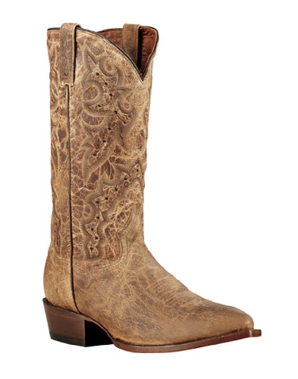 deer skin cowboy boots