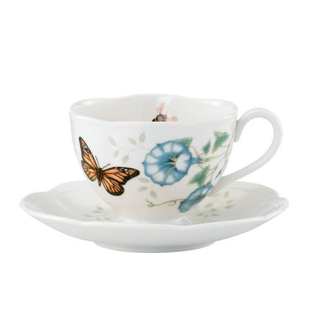 Lenox Butterfly Meadow 7 Piece - Lenox Butterfly Meadow Monarch Cup and Saucer Set