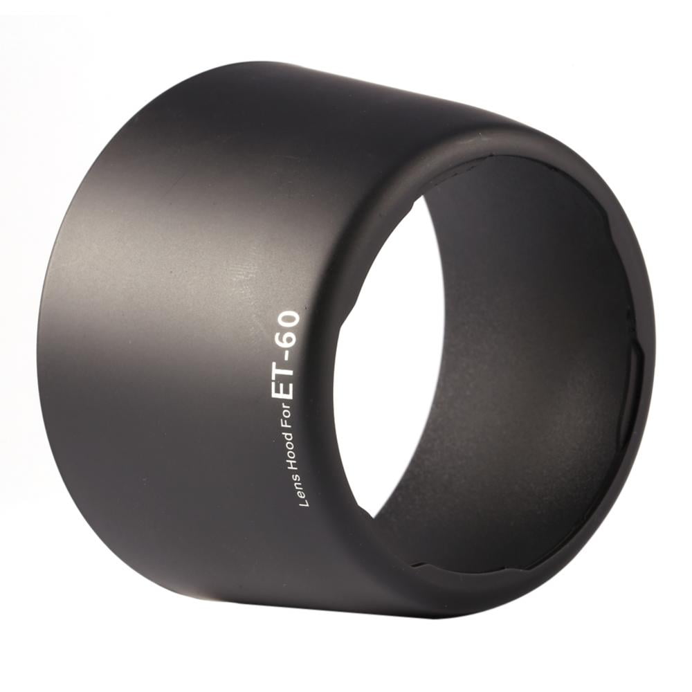 Black Professional Replacement Et 60 Lens Hood For Canon Camera Lens Hood For F 4 5 6 75 300mm F 4 5 6 Usm