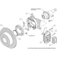 thumbnail image 3 of Wilwood Brakes Brake Conversion Kit 140-7140-D Forged Dynalite; Performance Upgrade; With BP-10 Metallic Brake Pads; Black Anodized 4 Piston Calipers, 3 of 6